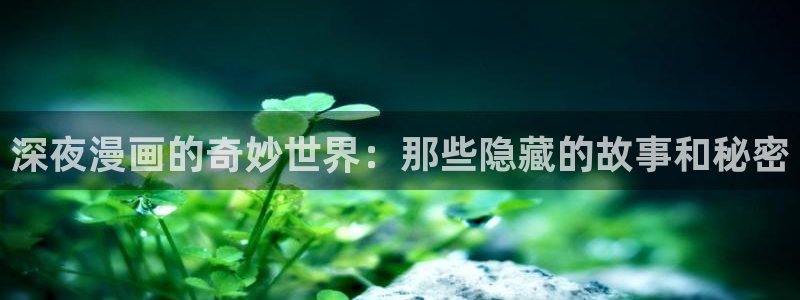 汗汗漫画官方：深夜漫画的奇妙世界：那些隐藏的故事和秘密