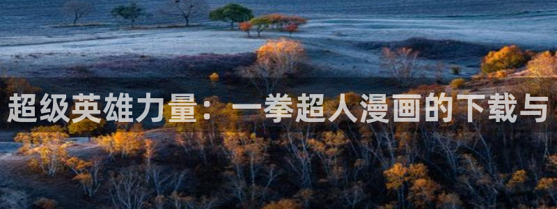 嗟嗟嗟的汗汗漫画免费阅读下拉式：超级英雄力量：一拳超人漫画的下载与